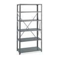 Safco Commercial Shelving Kit- 6-Shelf- 36in.x18in.- Gray SAF6269